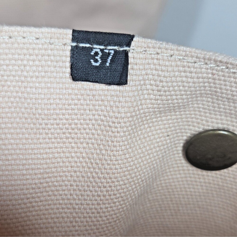 NEW Chintamani Alchemistry Flower of Life Beige Canvas Boot 37/6.5 COACHELLA VEG - Picture 10 of 16